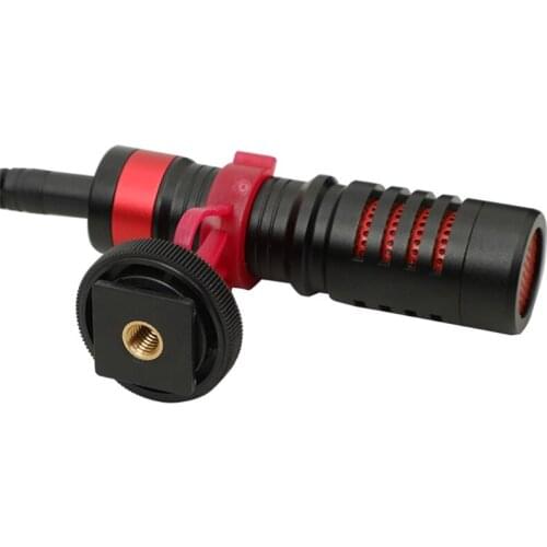 Noise Cancelling Mic Professional Microphone Type C Mini Mobile Phone Mic Outdoor Video Shooting Mic Gun-type Recording