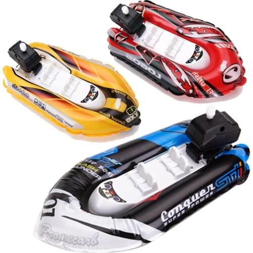 Fun model kayak inflatable pull back kayak parent-child interaction educational toy children play water bath toy gift