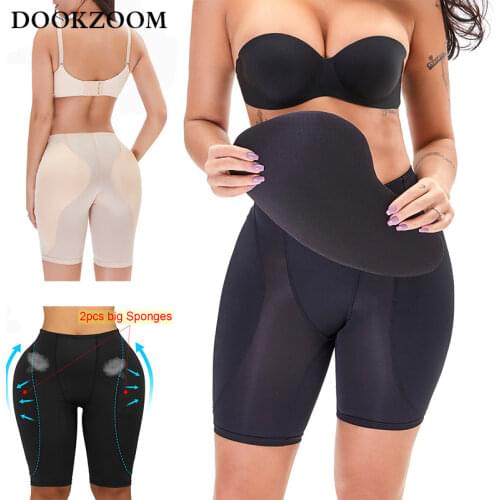 Sexy Lingerie Underwears Hip Pads Shapewear Thigh Slimmer Panties Firm Control Seamless Padded Fake Ass 6XL Plus Size Women