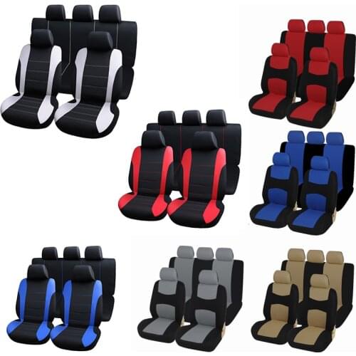 9pcs universal car seat covers auto protect covers automotive seat covers fo kalina grantar lada priora renault logan