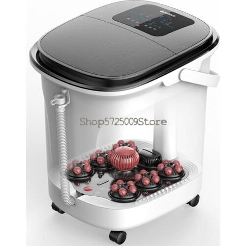 Foot Bathtub Deep Bucket Over Leg Foot Therapy Basin Electric Massage Heating Full Automatic Foot Soaking Bucket Househol