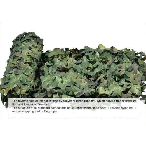 Military Camouflage Net Woodland Camo Netting Camouflage Net Privacy Protection Camouflage Mesh For Camping Forest Landscape