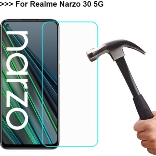 2PCS Tempered Glass For Realme Naro 30 5G Screen Protector Scratch Proof Protective Glass For Realmi Naro 30 5G RMX3242 Pelicula