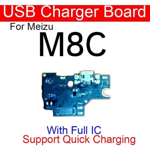 USB Charging Dock Port Board For Meizu M8C M810H M810L Charger Plug Board Connector with Microphone Replacement Parts