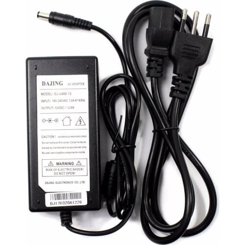 12VDC 2.6A 40W AC Power Adapter For LCD Monitor(One Of IT UK DE FR US/NEMA AU EU Plug)