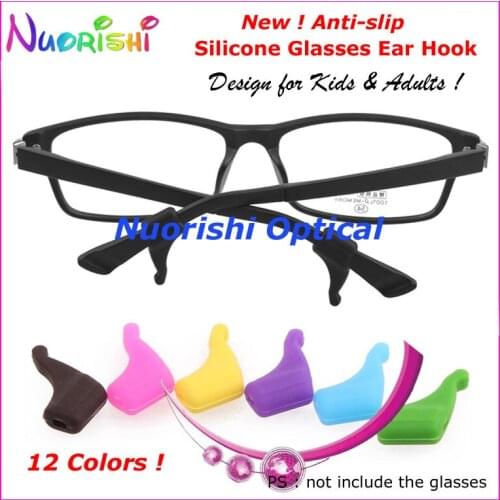 20 pairs T2600 12 Colors Sunglass Eyewear Glasses Kids Adult Silicone Ear Hook Temple Tip Sports Anti Slip Holder Free Shippping