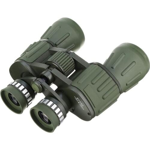 AOTU 60x50 High Power HD Telescope Handheld Optics Binocle Metal Binoculars Eyepieces Outdoor Green