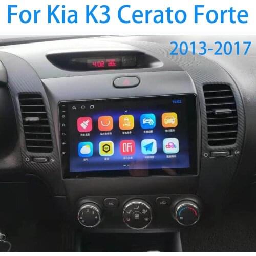 For Cerato Forte Android Car Radio Multimedia Player GPS Navigation Audio video player 2013 2014 2015 2016 2017 - 2020 2din K3
