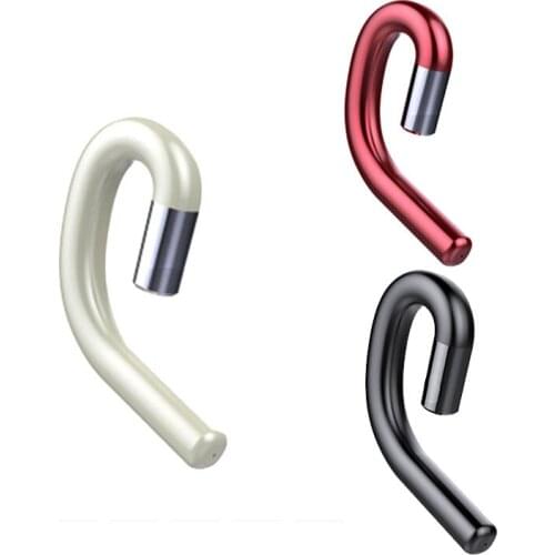 S10 Bluetooth 5.0 Headset Wireless Unilateral Ear Hook Earphone Business Sport Handsfree Earbuds with Mic