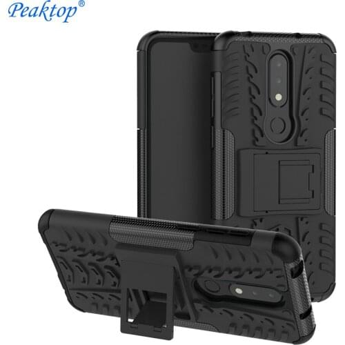 Cases For Nokia 7.1 8.1 X7 6.1 Plus X6 2018 5.1 Plus X5 2018 Phone case Armor For Nokia 3 5 6 8 3.1 Back Cover Soft TPU+PC Coque