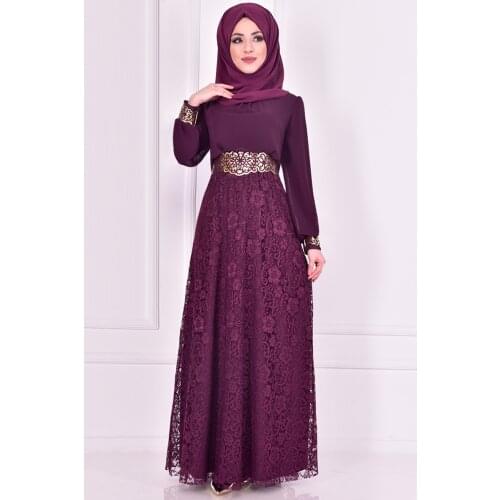 Dantel Abiye Mürdüm ASM2233