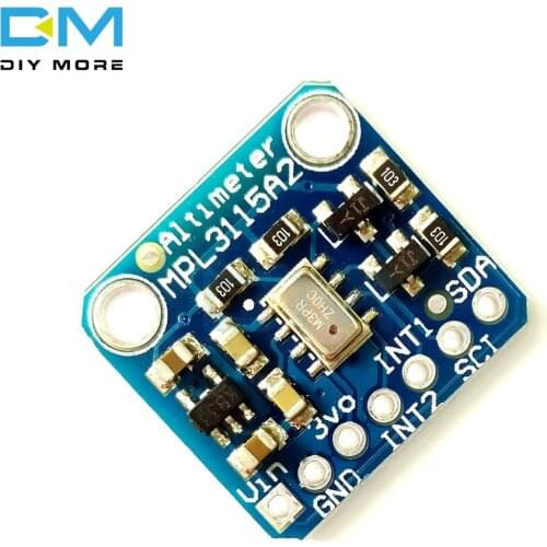 MPL3115A2 Temperature Pressure Measure Altitude Board Sensor Module For Arduino Altimeter IIC I2C Barometric Intelligent 5V