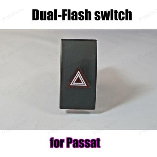 For VW P-assat 3BD Dual Flash Switch 953 235 3BD953235 Emergency Light switch