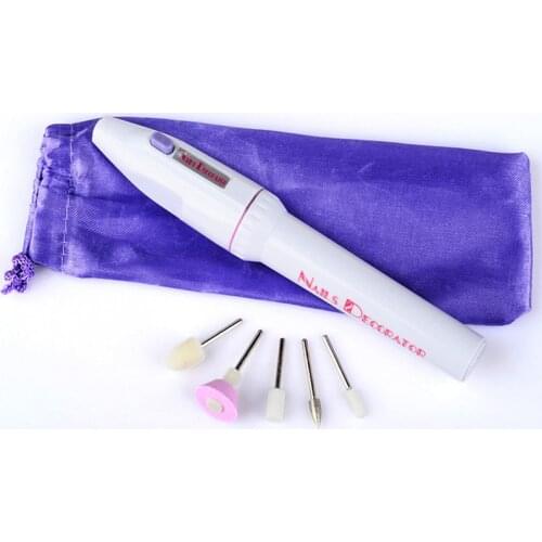 Electric Manicure Grinding Machine Nail Tools Nail Polishing Pen Mini Electric Sander Sanding Heads Feet Care Makeup Tool