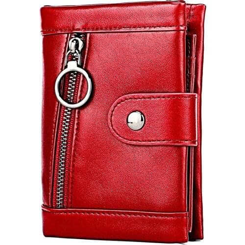 KEVIN YUN Women's Wallets With Clasp