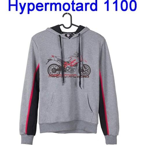 KODASKIN Hoodies Hooded Coat Men Motorcycle Sweatshirts for Ducati Hypermotard 1100