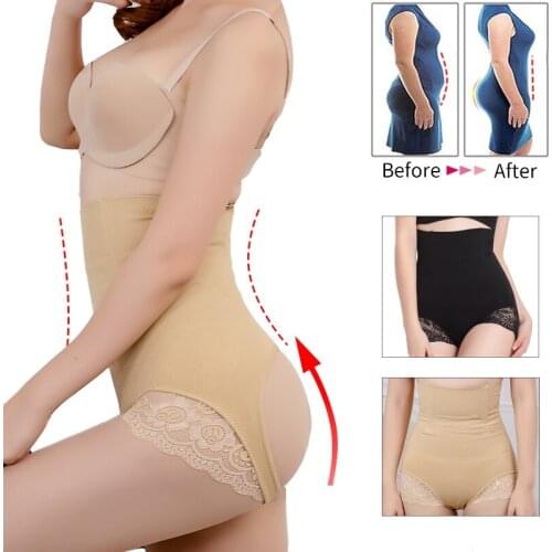 High Waist Shapewear Butt Lifter Tummy Control Panties Body Shaper Slimming Underwear Waist Trainer Butt Lifter Modeling 811-1