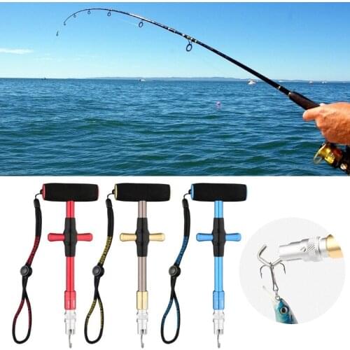 Easy Fish Hook Remover Aluminum Squeeze-Out Fish Hook Separator Tool Portable Fishing Gear Hooks Extractor