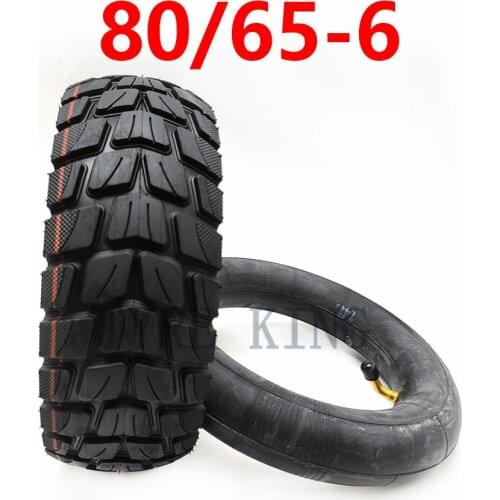 Good Quality 80/65-6 Tire Inner Tube Outer Tyre for Electric Scooter Speedual Grace 10 Zero 10 Inch 10x3.0 Tire Parts