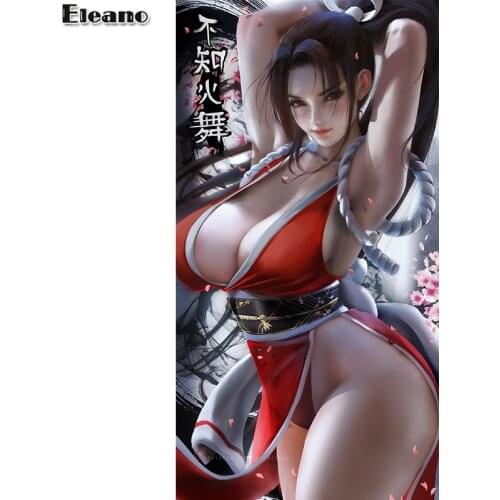 Print canvas games Street Fighter Mai Shiranui sexy girl art poster 40x60 50x70 60x90 custom living room bedroom hanging picture