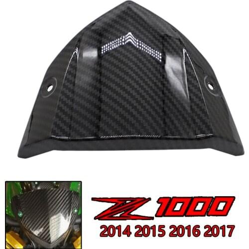For Kawasaki Z1000 2014 2015 2016 2017 Motorcycle Parts ABS Injection Front Sun Visor Windshield Instrument Cover