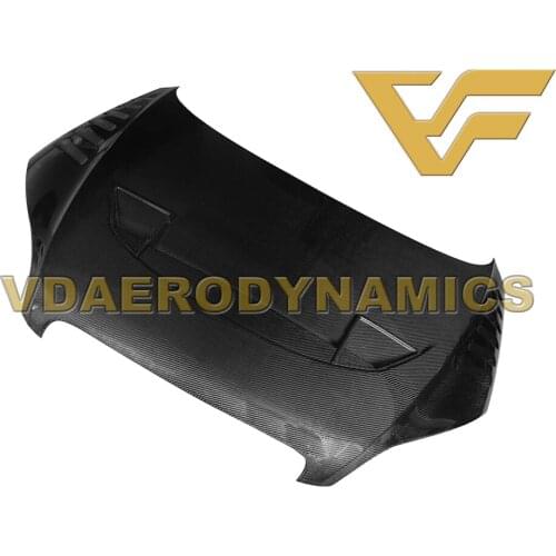 Suitable For 07-14 Audi TT VAD-S Carbon Fiber Hood Bonnet