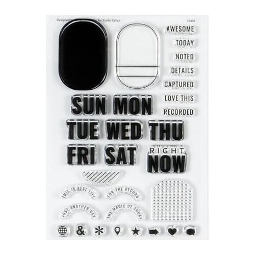 Background transparent Clear Silicone Stamp/Seal for DIY scrapbooking/photo album Decorative clear stamp sheets B0650