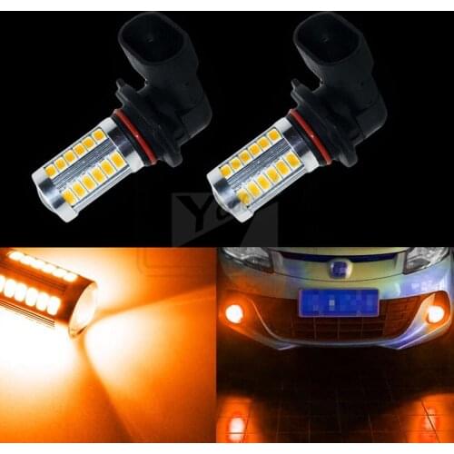YaaGoo 33SMD Yellow Amber 9005 HB3 LED Car Fog Light Truck Bulbs Lamp