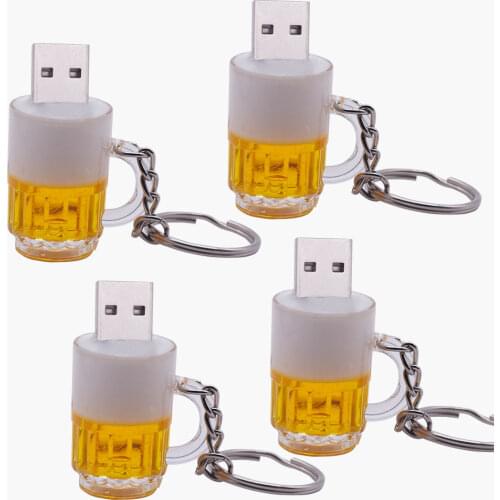 Beer usb flash drives 128GB pen drive 64GB pendrive 16GB cle usb memory 8GB Key usb2.0 menory stick 32GB 4gb usb u disk for gift