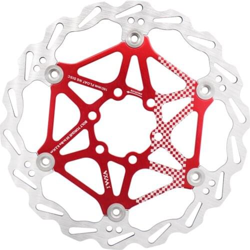 VXM Floating Rotor Mountain Bike Brake Rotor Hydraulic Bicycle Disc Brake Pads for MTB Riding Cycling