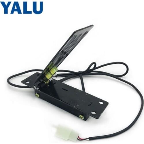 YALU Iron Steel Electric Tricycle Throttle Foot Pedal Elder mobility Gas Pedal For Karting Electric Children Car Rid on toy