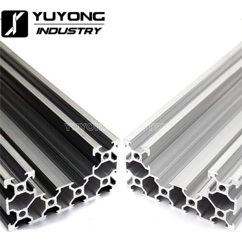 500mm/pcs C-Beam Linear Rail 4080 clear anodized without cratch Al6063 v-slot profile for C-Beam and Open MiniMill machine