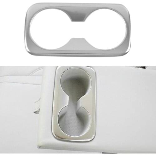 Car Rear Seat Cup Holder Frame Rear Seat Cup Panel Car Accessories for Hyundai Tucson 2021-2022