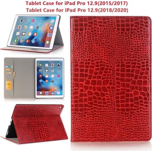 For Apple iPad Pro12.9 2015 2017 2018 2020 Protective Case iPad Pro 12.9 inch Cover Case with Stand Pro 12.9 inch Leather Case