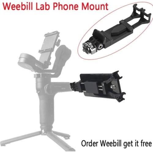 Phone Holder for Zhiyun Weebill Lab Crane 3 LAB Hohem iSteady Pro Feiyu G6 Gimbal Viewfinder for Smartphone Mount Tripod Bracket