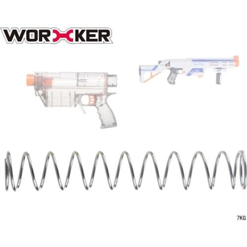 WORKER Toy Guns Part Modification Upgrade Spring for Nerf N-Strike Elite Retaliator Children Toy Gun Supplies Easy Installation