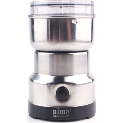 Electric Stainless Steel Coffee Bean Grinder Home Grinding Milling Machine 220V EU Plug Coffee Accessories Kitchenware