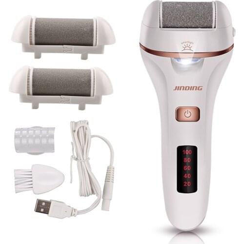 Electric Foot File Grinder Waterproof Electric Foot File Callus Remover Hard Cracked Dead Skin Grinder Foot Care Tool