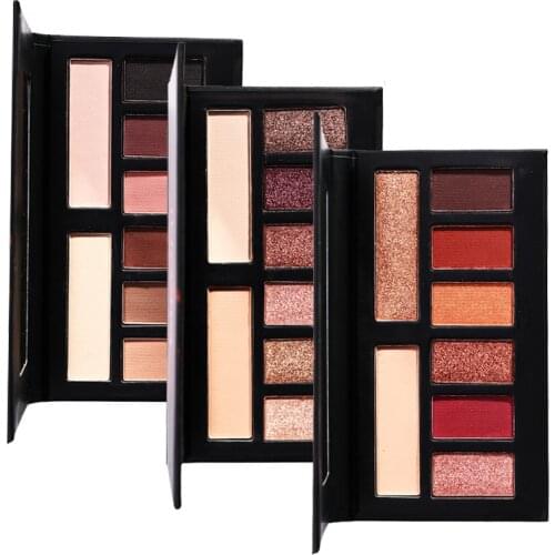 KIFONI 8 Colors Palette Matte Eyeshadow New Long Lasting Waterproof Nude Shimmer Eye shadow Glitter Palette Make Up Beauty Set