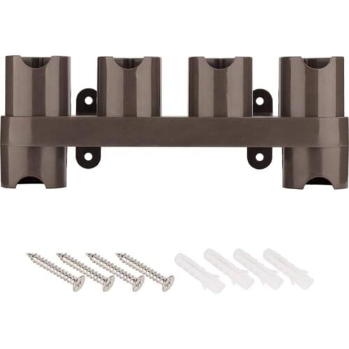 Brushes Tool Attachment Wall Mount Holder for Dyson V7 V8 V10 V11 SV11 Cordless Vacuum Cleaner (6 Storage Sockets)