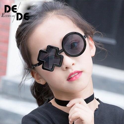 Luxury XO Irregular Steampunk Kids Sunglasses For Boys Girls Gothic Round Baby Children Sunglasses UV400 Glasses Oculos Infantil
