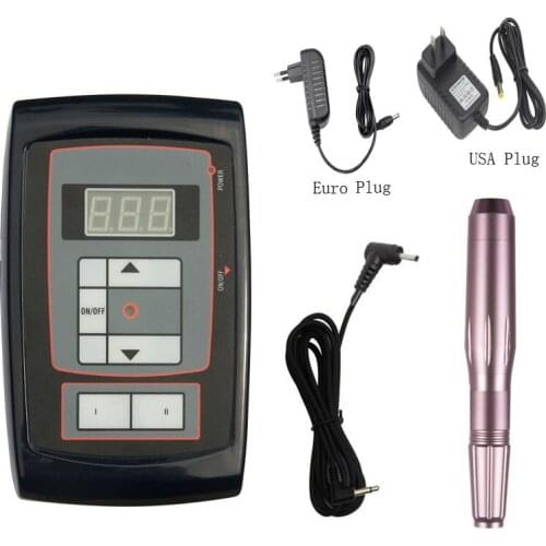 Swiss Motor Permanent Makeup Microblading Eyebrow Lips Tattoo Machine EasyClick Needles For Rotary Dermographe Kit