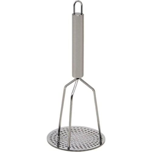 Stainless Steel Potato Masher with Handle for Creamy Mashed Potato Vegetable Fruit a Variety of Foods Kitchen Tools