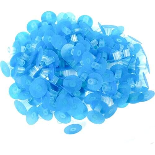 Dental Composite Polishing Kit Finishing Disc Wheel 12mm-Small 14mm--Large Blue Color