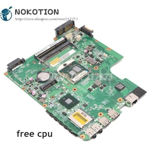 NOKOTION A000093220 DA0TE4MB6D0 For TOSHIBA Satellite L700 L745 laptop motherboard HM55 DDR3 with core I3 CPU
