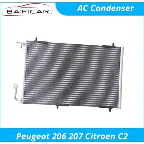Baificar Brand New Genuine Air Conditioner Condenser AC Radiator Conditioning Heat Evaporator For Peugeot 206 207 Citroen C2