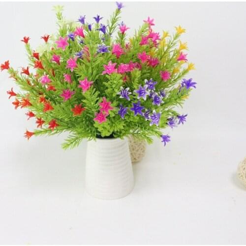 Single lily artificial flower plant fake flower wedding decor living room bedroom home decoration eternal flower