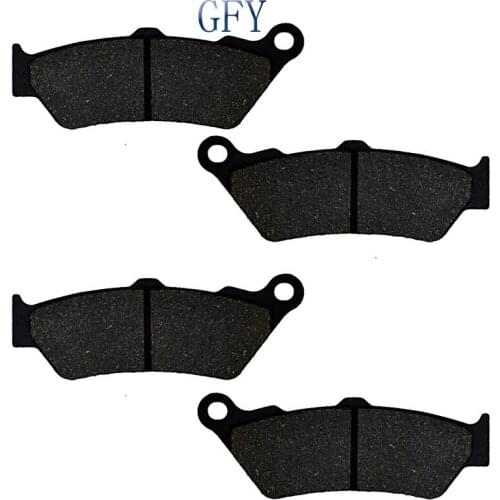 For BMW F 650 (E169/0162) (Funduro/High Screen)(19" front wheel) 97-00 G 650 Xchallenge 07-08 Motorcycle Brake Pads Front