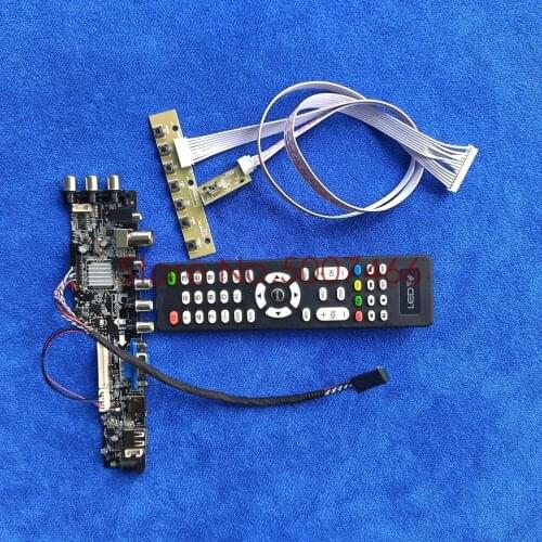 Fit B173HW01 V.0/V1/V2/V3/V4/V5 screen 40 pin LVDS 3663 TV digital 1920*1080 upgrade AV VGA USB DVB LCD drive board DIY Kit