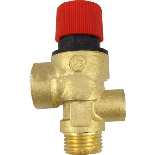 1/2" DN15 3 bar safety valve relief valve for solar water heater
